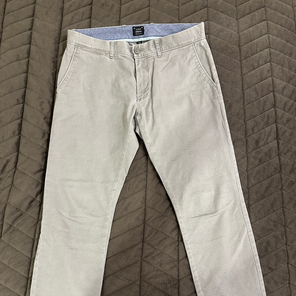 J. Crew 250 SKINNY Grey Pants